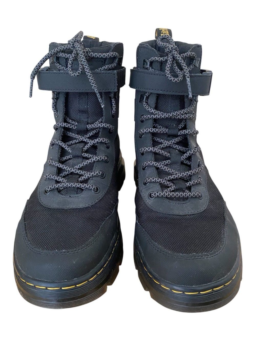 Dr. Martens Black Combs Tech Utility Boots
